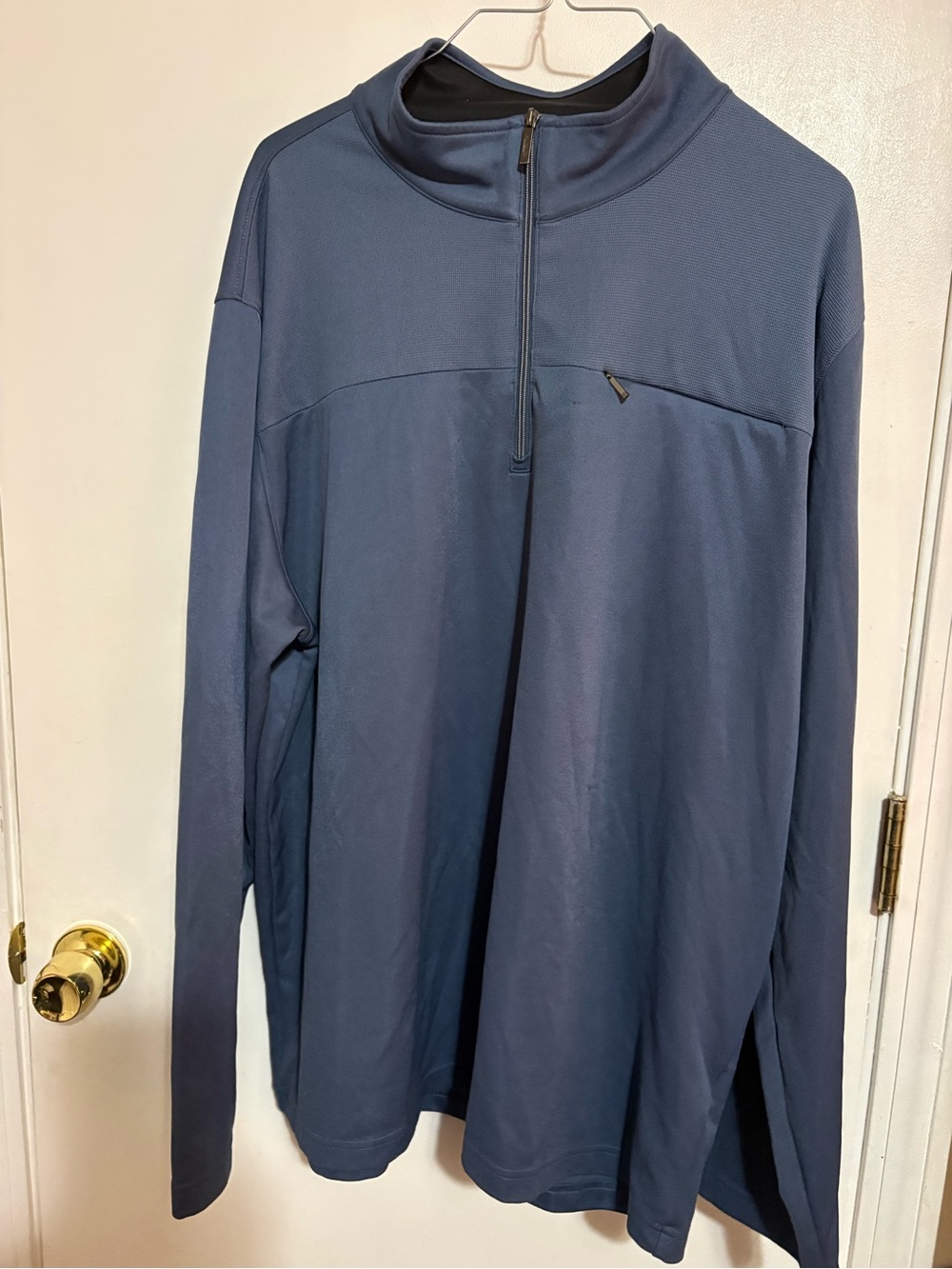 Van Heusen Navy Quarter-Zip Pullover